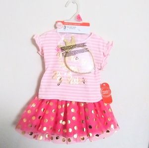 Toddler Girls Three Piece Outfit